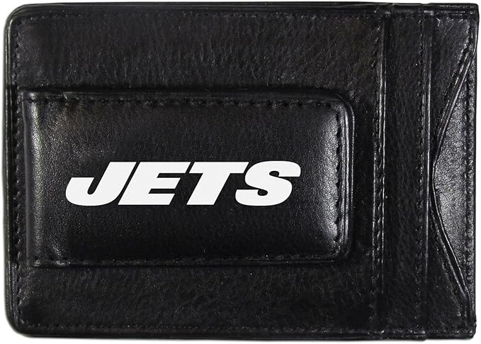 Siskiyou Sports NFL unisex Leather Cash & Cardholder & Money Clip