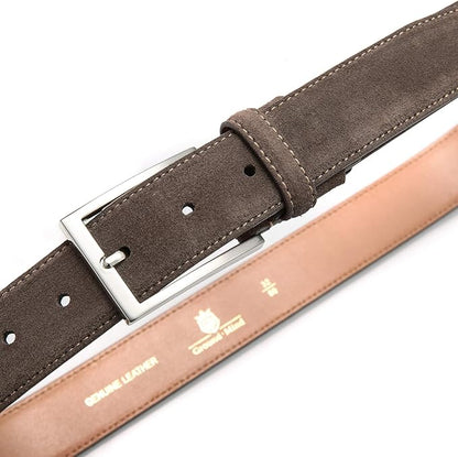 Men's Suede Leather Belt
