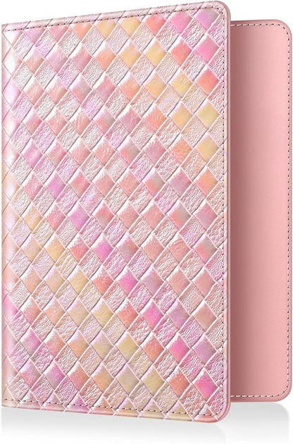 FINTIE Passport Holder, Slim Travel Wallet RFID Blocking Card Case Cover Passport Cover Protector Essentials with Credit Card Slots for Women/Men | Slim, RFID Blocking, Card Case Cover, Essentials, Credit Card Slots
