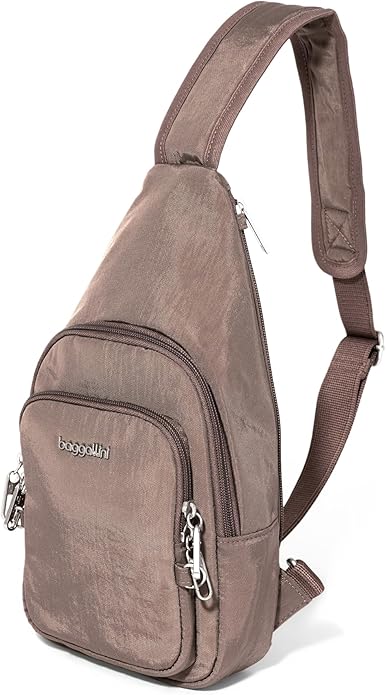 Baggallini womens Securtex Anti-theft Daytripper Sling