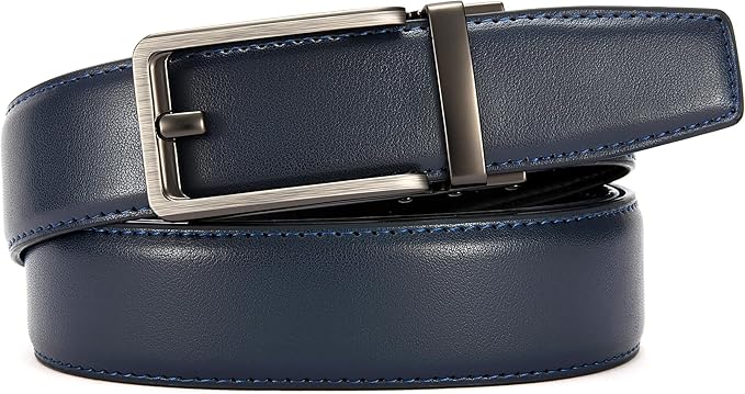 CHAOREN Click Belts for Men - Mens Ratchet Belt 1 3/8" for Dress Pants - Perfect Companion to Men's Oxfords