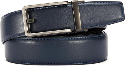 CHAOREN Click Belts for Men - Mens Ratchet Belt 1 3/8" for Dress Pants - Perfect Companion to Men's Oxfords