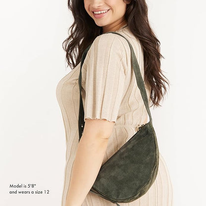 The Sak Tess Sling Purse - Small Woman's Crossbody Bag For Everyday & Travel - Handbag With Zipper Closure & Adjustable Strap