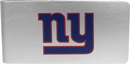 Siskiyou Sports NFL unisex Leather Cash & Cardholder & Money Clip