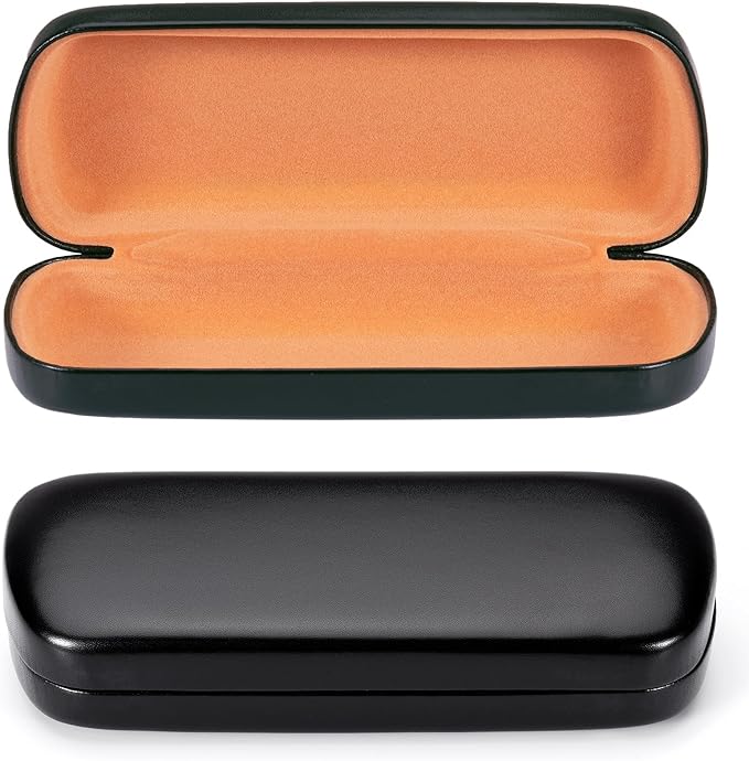 Vemiss Hard Shell Eyeglass Cases, Lightweight Portable Glasses Case for Women Men