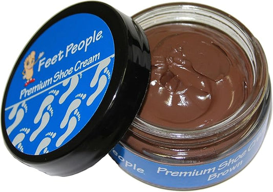 FeetPeople Premium Shoe Cream 1.5 Oz, Various Colors!