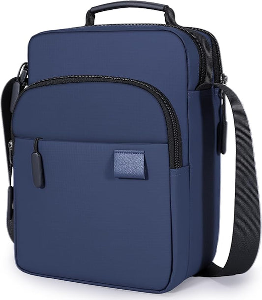 Messenger Bag for Men Sling Bag Anti Theft Crossbody Shoulder Bag Large Capacity Business Satchel for Travel Work