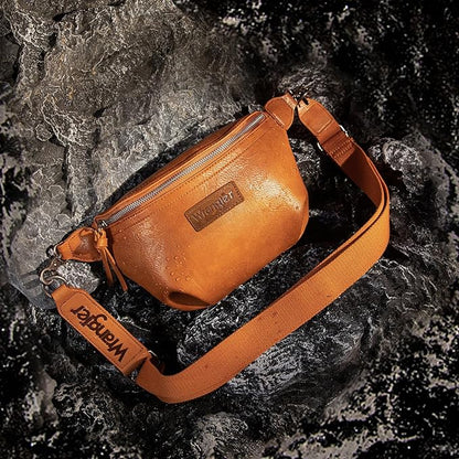 Wrangler Large Fanny Packs for Women Waist Bag Travel Belt Bags Crossbody Sling Purse