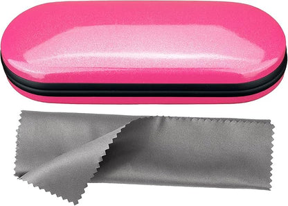 Vemiss Hard Shell Eyeglass Cases, Lightweight Portable Glasses Case for Women Men