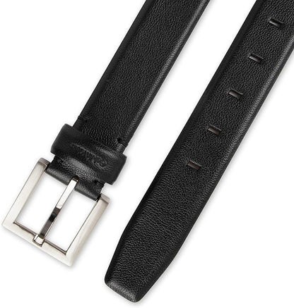 Calvin Klein Men's Leather Dress Belt - Sleek Modern Style for Business & Everyday Wear
