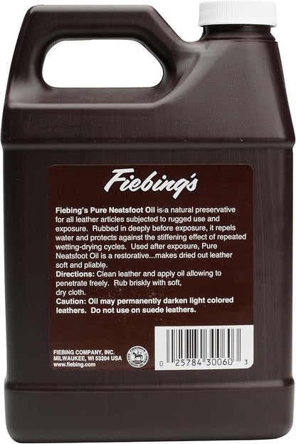 Fiebing's Pure Neatsfoot Oil Leather Conditioner Size: 32 oz