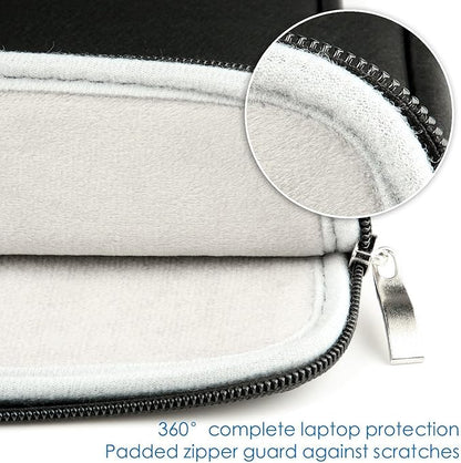 CCPK Laptop Sleeve Case for Apple New MacBook Air M5 15 inch A3448 2026 M4 A3241 2025 M3 A3114 2024 M2 A2941 2023 15.3 Inch Mac Book Pro TouchBar A1707 A1990 15.4-inch 2019 Bag Cover PU Leather Black
