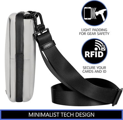Cell Phone Crossbody Sling Bag EDC – RFID Small Shoulder Bag with Urban Tech Aesthetic