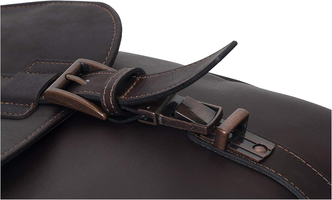 Kenneth Cole REACTION Show Business 16" Colombian Leather Business Laptop Portfolio Messenger Bag