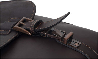 Kenneth Cole REACTION Show Business 16" Colombian Leather Business Laptop Portfolio Messenger Bag