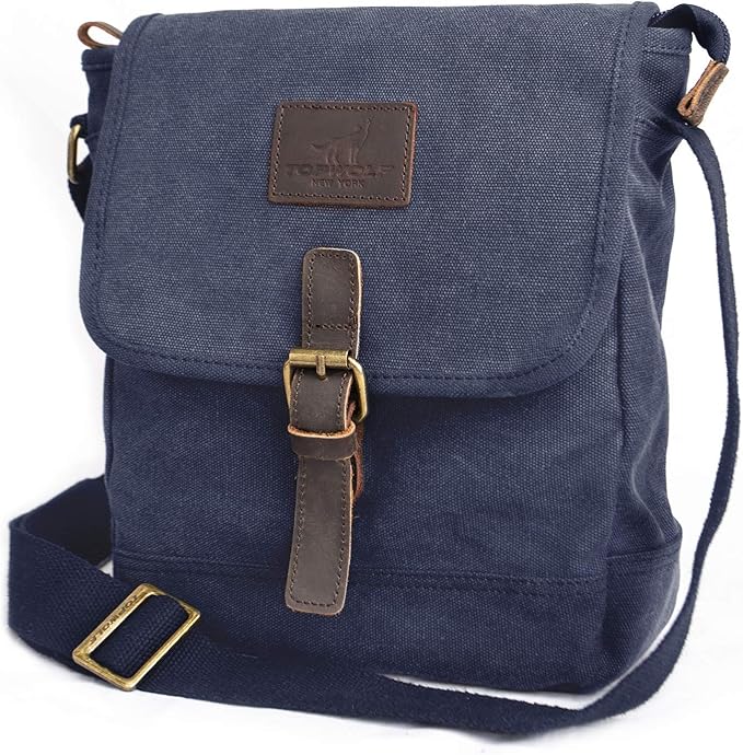Canvas Messenger Bag Small Crossbody Bag Casual Travel Working Tools Bag Shoulder Bag Hold Phone Handset Anti Theft | Small, Casual, Travel, Working Tools Bag, Hold Phone, Handset