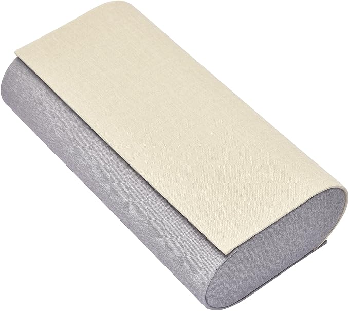 Philley Dual Glasses Case 2-in-1 PU Leather Hard Shell Double Eyeglasses case for Women & Men