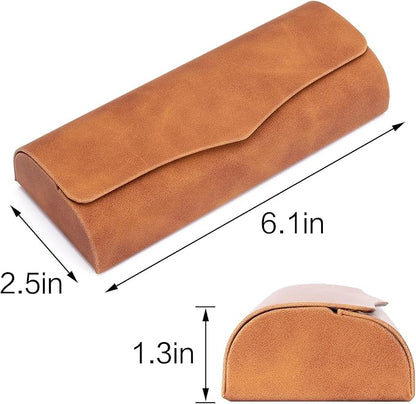 Vemiss Hard Shell Eyeglass Cases, Lightweight Portable Glasses Case for Women Men