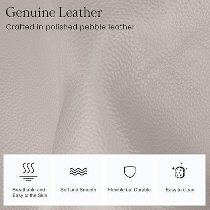 befen Genuine Leather Small Sling Bag for Women Anti-Theft Crossbody Chest Bags Fanny Packs for Travel with RFID Card Slots