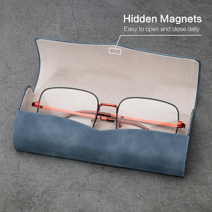 Vemiss Hard Shell Eyeglass Cases, Lightweight Portable Glasses Case for Women Men