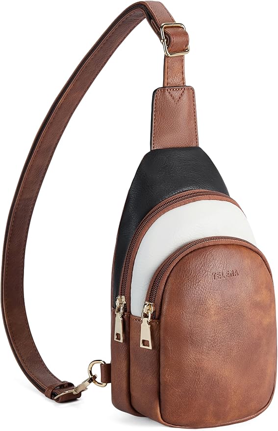 Telena Crossbody Bags for Women Leather Cross Body Sling Bag for Woman Travel