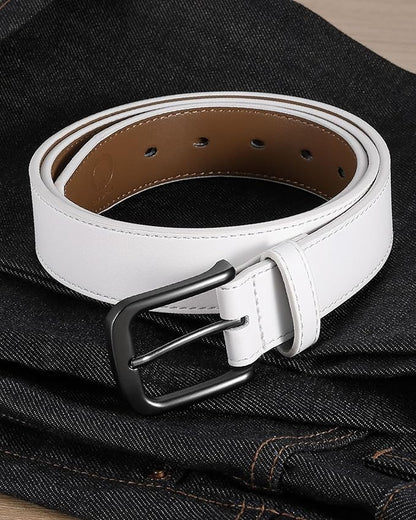 CHAOREN Mens Belts Leather - 35mm Genuine Leather Belt for Jeans - Men Gift for Casual Dress