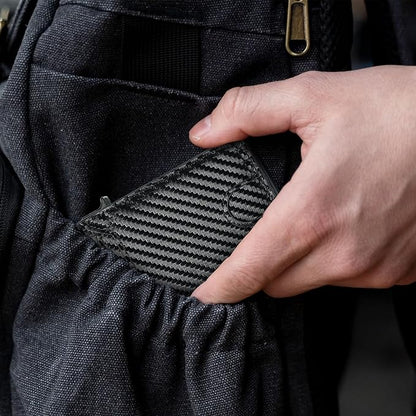 Card Wallet for Men Slim Minimalist: Smart Pop Up Wallets with Money Clip - RFID Front Pocket Credit Card Holder - Gift for Men Husband