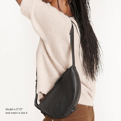 The Sak Tess Sling Purse - Small Woman's Crossbody Bag For Everyday & Travel - Handbag With Zipper Closure & Adjustable Strap