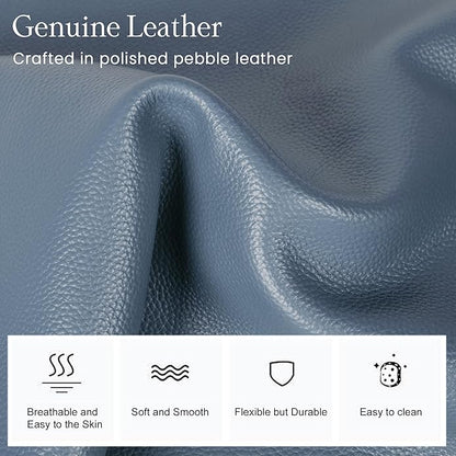 befen Genuine Leather Small Sling Bag for Women Anti-Theft Crossbody Chest Bags Fanny Packs for Travel with RFID Card Slots