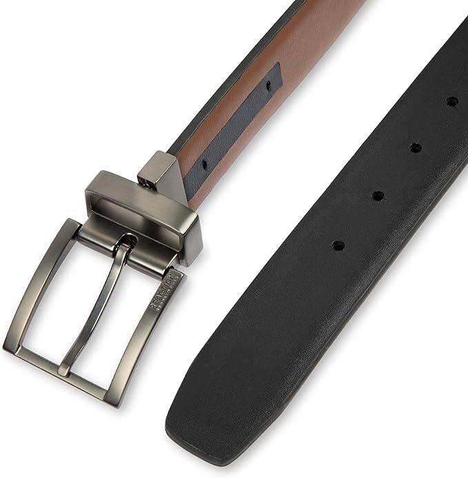 Kenneth Cole REACTION Men's 2-in-1 Reversible Dress Belt