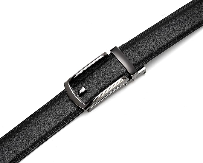 CHAOREN Mens Dress Belt - Ratchet Belt Leather 1 1/4" Comfort Click - Perfect Companion to Mens Dress Shoes