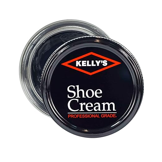 Kelly's Dark Navy Shoe Polish 1.5 oz - Professional Leather Shoe Cream
