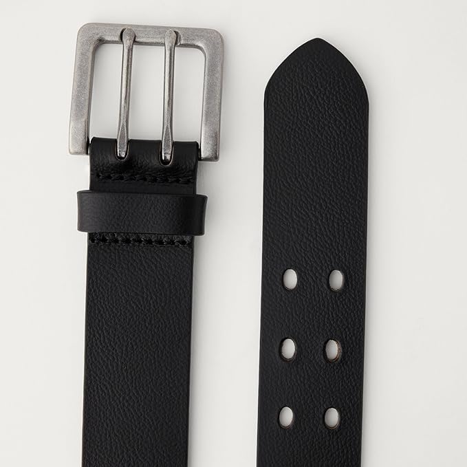 Amazon Essentials AE - Accessories Men's Double Prong Leather Belt