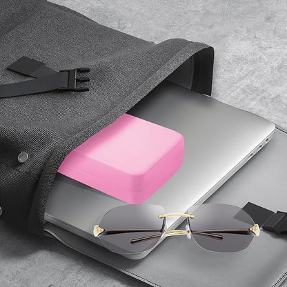 HSYMQ 3PCS Glasses Case, Eyeglasses Case Hard Shell, Reading Hard Glasses Cases for Women Men
