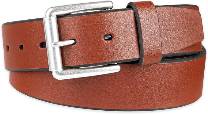Dockers Men's Leather Casual Belt, Everyday Style (Regular and Big & Tall Sizing)
