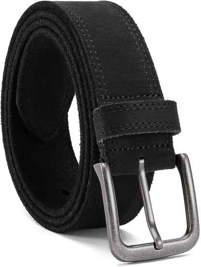 CHAOREN Full Grain Leather Belt for Men, Work Belts for Men Heavy Duty, Daily Wear for Jeans Pants