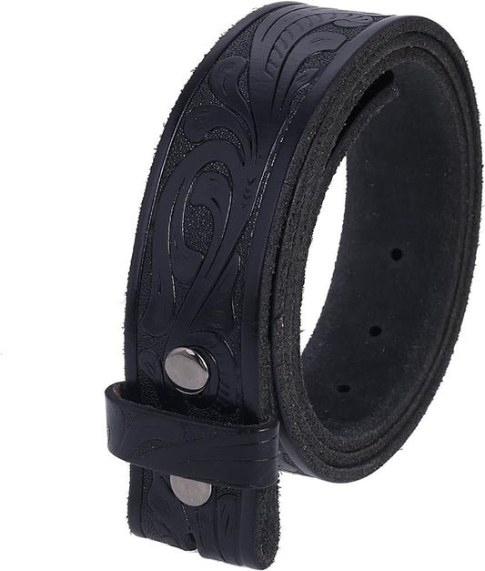 Gelante Genuine Full Grain Leather Belt Strap without Belt Buckle
