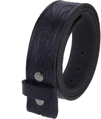 Gelante Genuine Full Grain Leather Belt Strap without Belt Buckle