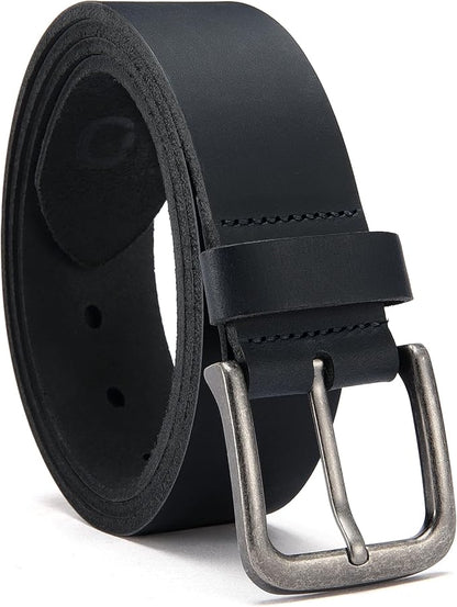 CHAOREN Full Grain Leather Belt for Men, Work Belts for Men Heavy Duty, Daily Wear for Jeans Pants