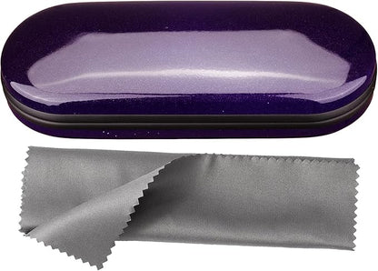 Vemiss Hard Shell Eyeglass Cases, Lightweight Portable Glasses Case for Women Men
