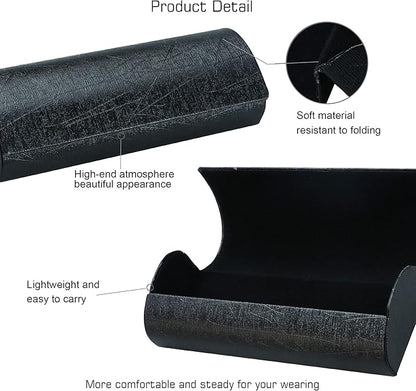 VisionGlobal Hard Shell Eyeglass Case for Eyeglasses and Sunglasses for Men/Women and Kids