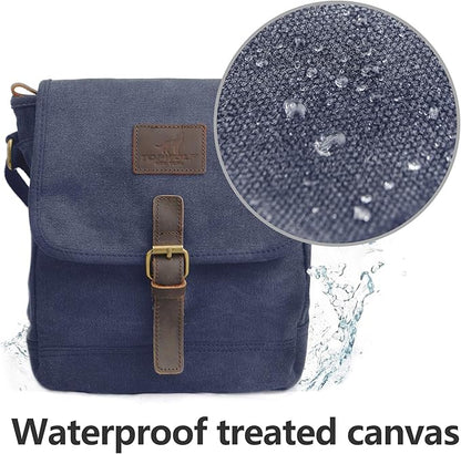 Canvas Messenger Bag Small Crossbody Bag Casual Travel Working Tools Bag Shoulder Bag Hold Phone Handset Anti Theft | Small, Casual, Travel, Working Tools Bag, Hold Phone, Handset