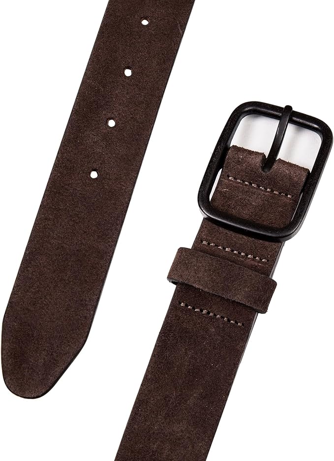 Lucky Brand Men's Jeans Leather Belt| Classic| Casual| Dress| Everyday| American Heritage| Genuine Leather| Metal Buckle