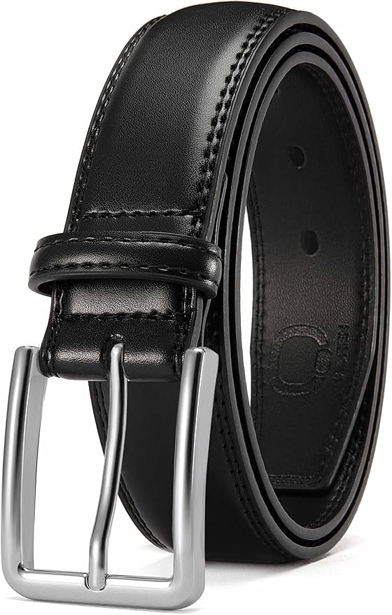 CHAOREN Mens Belt Leather - 1 3/8" Dress Belts for Men - Considerate Gift for Work Business Casual Jeans