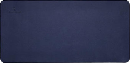 Gallaway Leather Desk Mat,Desk Writing Pad - Office Desk Pad, Large 36" x 17" Navy Blue, Desk Mats on Top of Desks, Gift Ready Elegant Computer Desk Mat Desk Cover Desk Pad Protector PU Leather