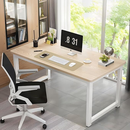 Non-Slip Desk Pad, Desk mat,Waterproof PU Leather Protector, Easy Clean Laptop Mat for Work/Home/Decor (Apricot, 31.5" x 12")