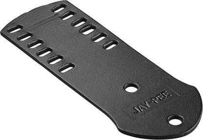 Jay-Pee Police Citation Bar and Badge Holder Six Bars Genuine Leather Black