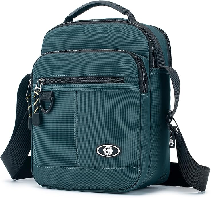 Messenger Bag for Men Shoulder Bag Mens Handbag Crossbody Bag Sling Bags for 9,7 inch IPad Business Work Travel Weekend