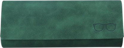 VisionGlobal Hard Shell Eyeglass Case for Eyeglasses and Sunglasses for Men/Women and Kids