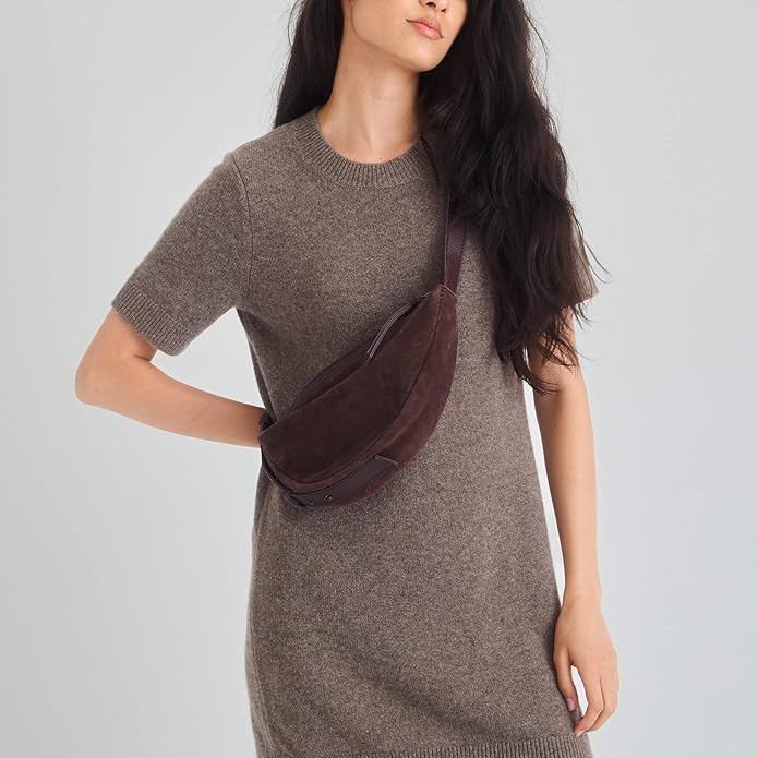 The Sak Tess Sling Purse - Small Woman's Crossbody Bag For Everyday & Travel - Handbag With Zipper Closure & Adjustable Strap